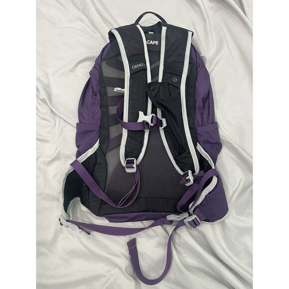 Osprey Tempest Jr Girls Youth Backpack AirScape Purple Hiking Camping School EUC - Picture 4 of 5